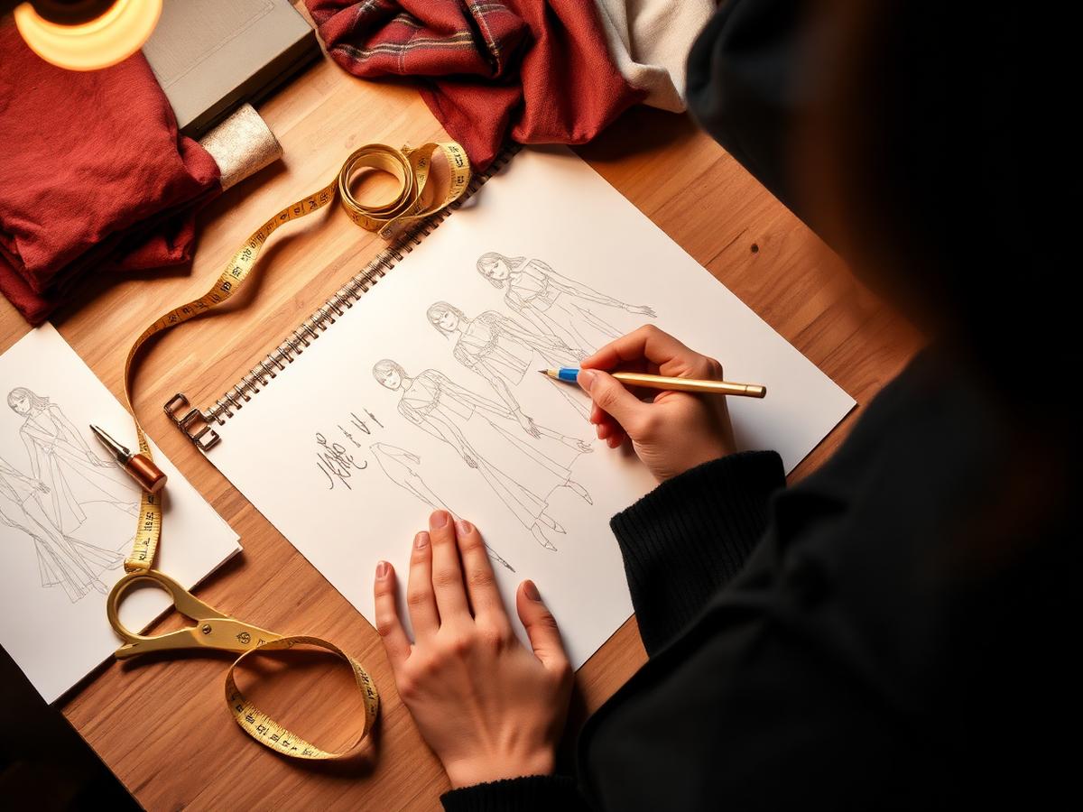 Fashion sketching at NLift
